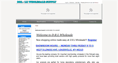 Desktop Screenshot of drlwholesales.com
